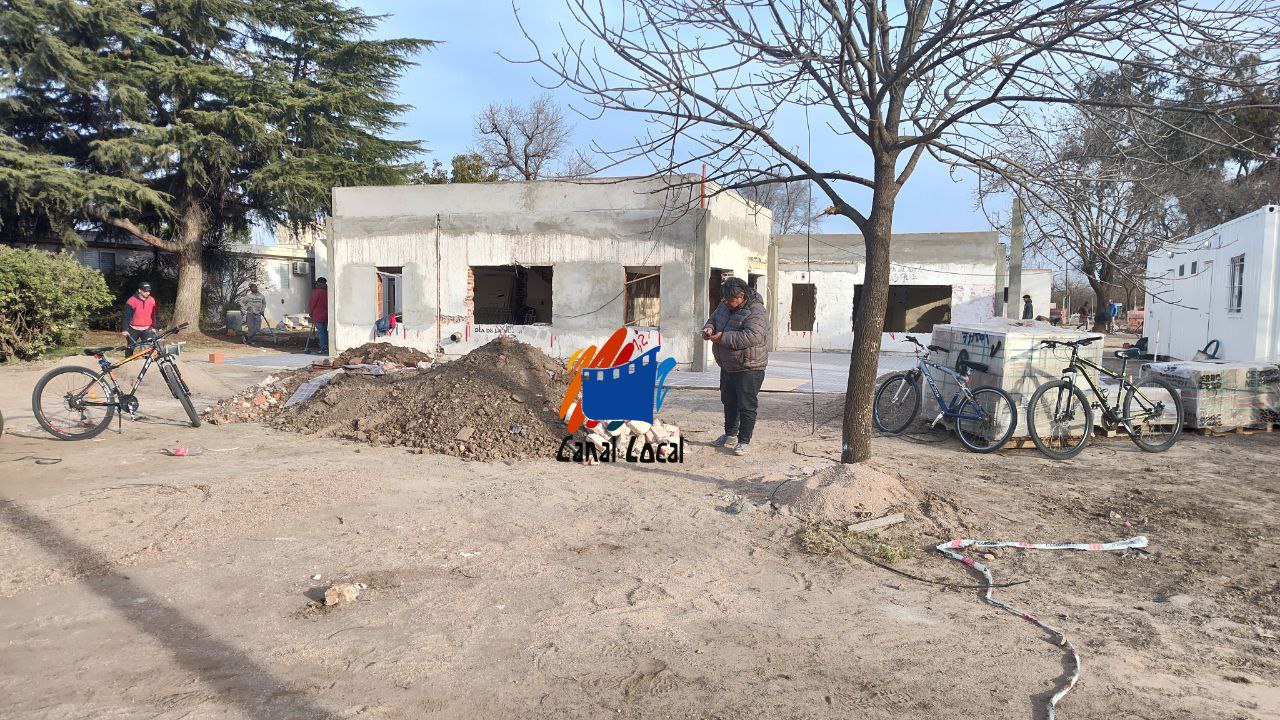 AVANZAN OBRAS EN RESIDENCIA DE ADULTOS DE LA CARLOTA