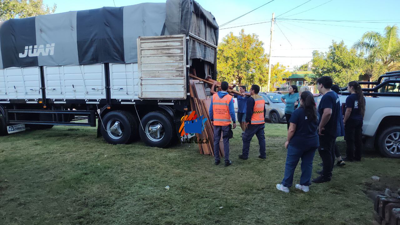 LA CARLOTA AYUDA A BAHIA BLANCA